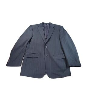 Jos. A Bank Traveler's Collection Mens‎ NAVY BLUE  Tailored Fit Suit Jacket 41 L